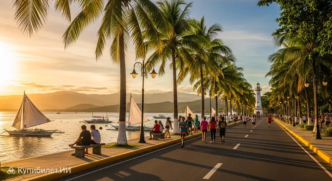 Бульвар города Суригао