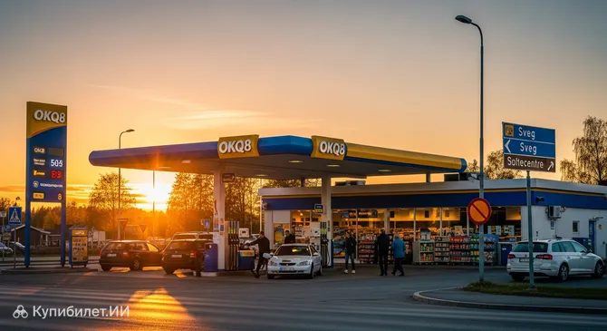 Придорожный ресторан в Свеге