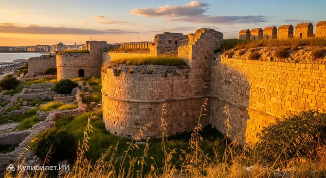 Археологический парк древнегреческих стен