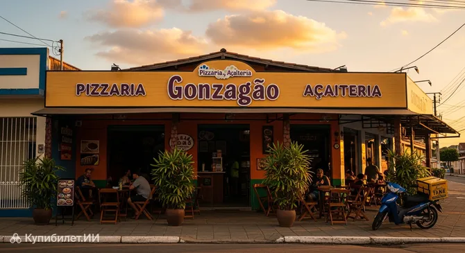 Пиццерия и акаитерия Gonzagão