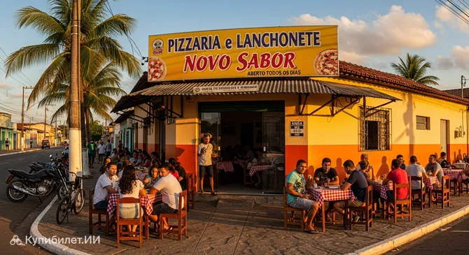 Пиццерия и закусочная «Novo Sabor»