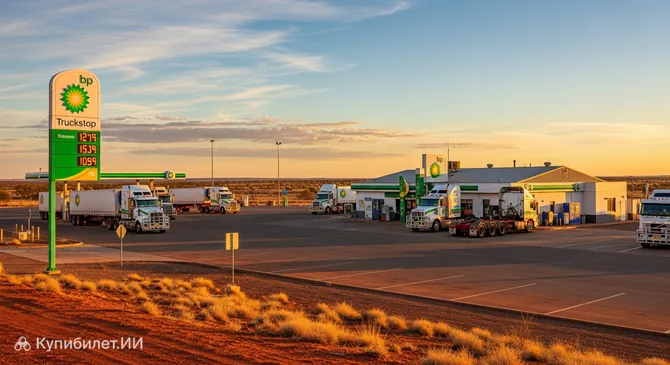 Закусочная при автозаправке