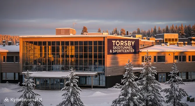 Лыжный тоннель и спортцентр Турсбю