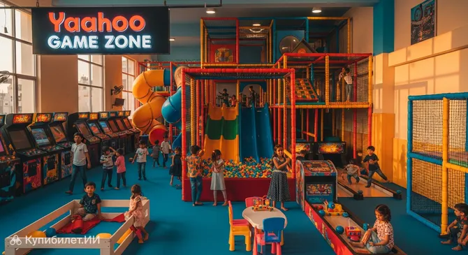Игровая зона Яахуу – крытая площадка