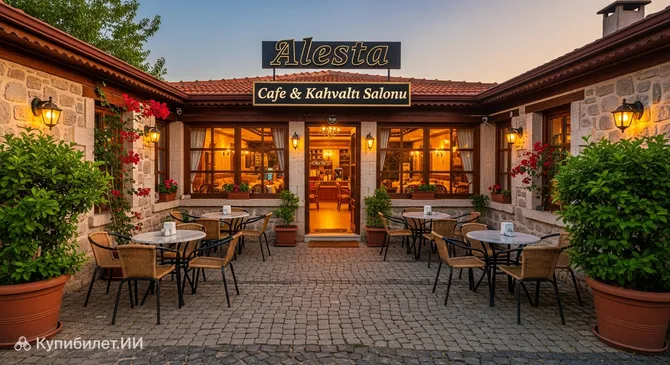 Кафе и зал для завтраков Alesta