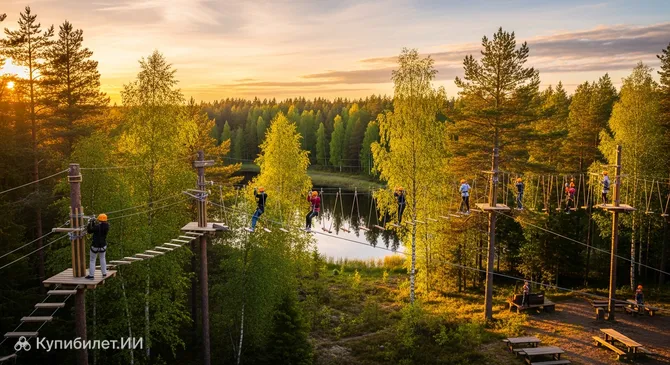 Парк приключений Zip