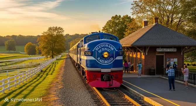 Железнодорожный музей и экскурсионная дорога Блюграсс