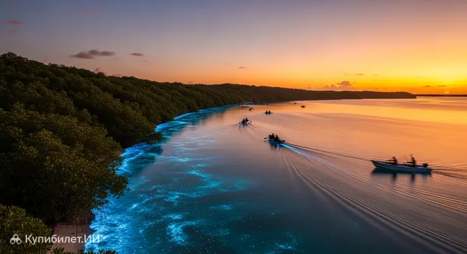 Биолюминесцентная бухта Москито