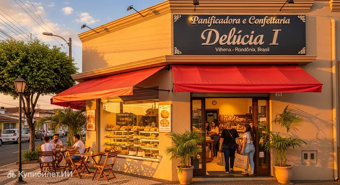 Пекарня и кондитерская Delícia I