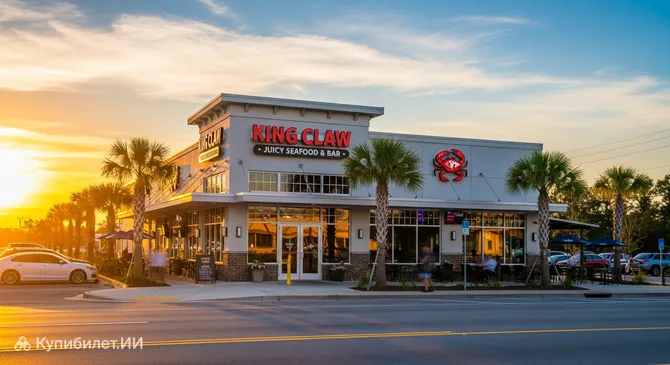 Кинг Кло Джуси Сифуд и Бар