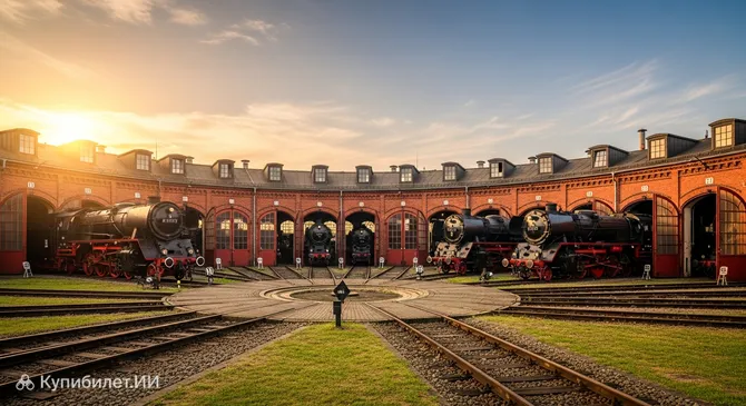 Историческое депо Виттенберге