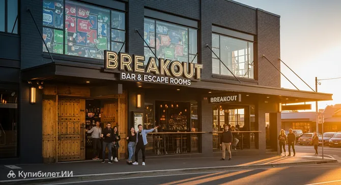 Breakout Бар и Эскейп-румы