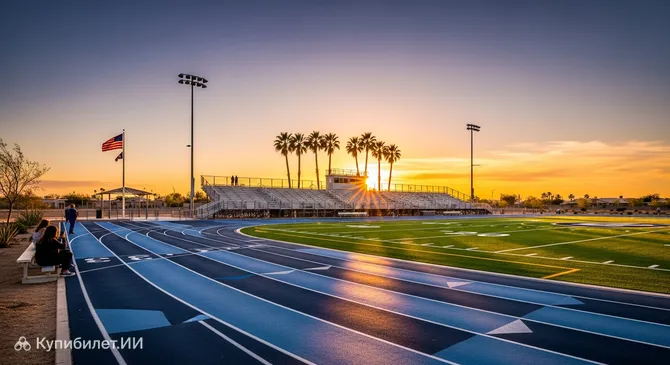 Беговая дорожка в парке Карвер