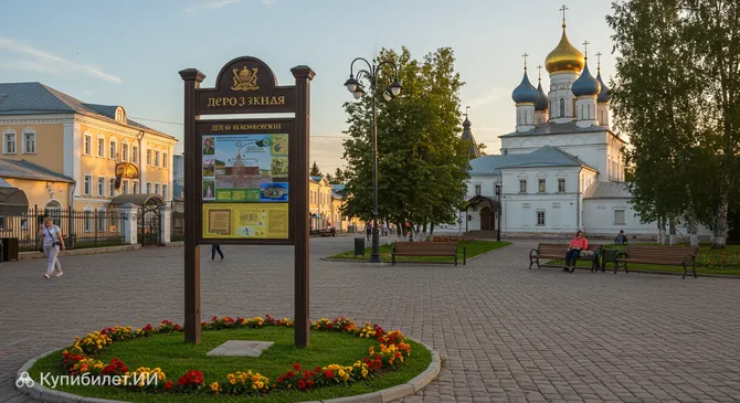 Нулевой километр Золотого кольца