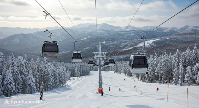 Гондольно-кресельный подъёмник