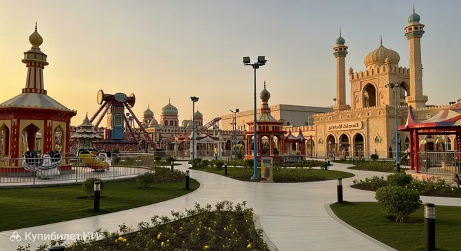 Детский парк аттракционов