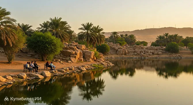 Парк у плотины Намар