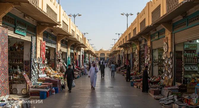 Общий рынок Аль-Джада в Табуке