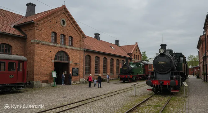 Шведский железнодорожный музей