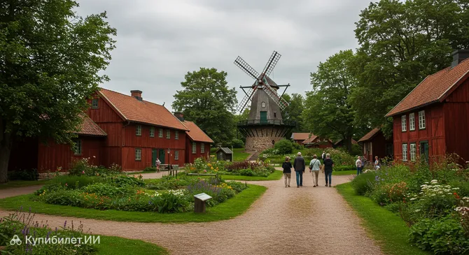 Музей и сады Фредриксдаль