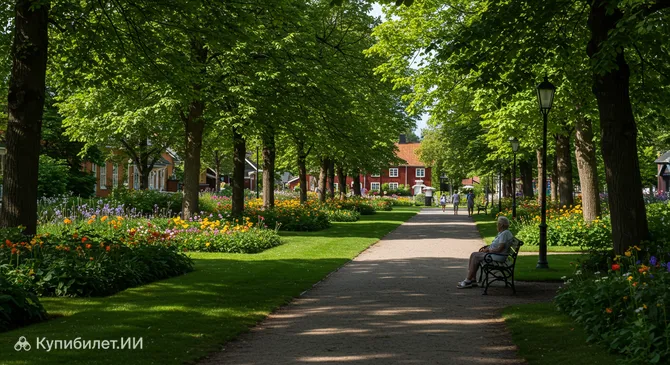 Городской парк Кальмара