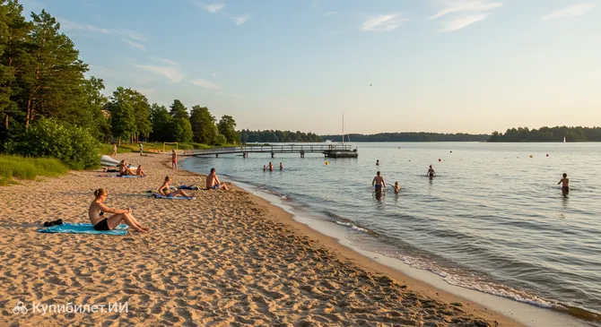 Пляж Сэтрастрэнд