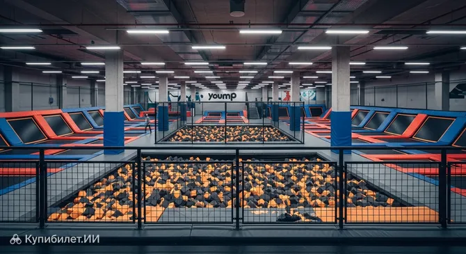 Батутный парк Yoump