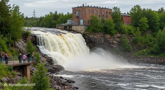 Тролльхеттанский водопад