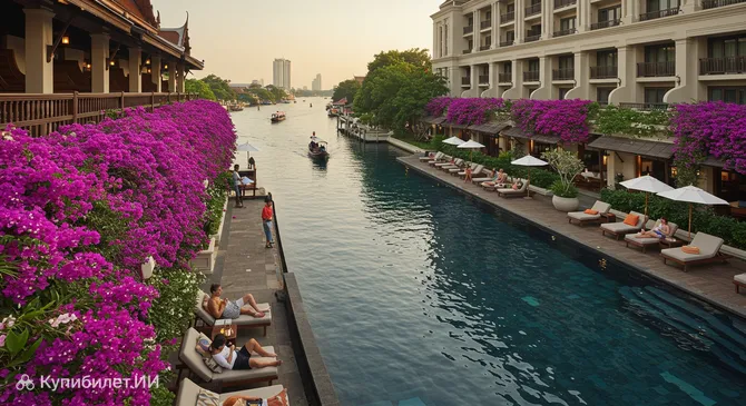 Отель на реке Чао Прайя