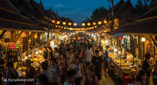Ночной базар Чиангмая