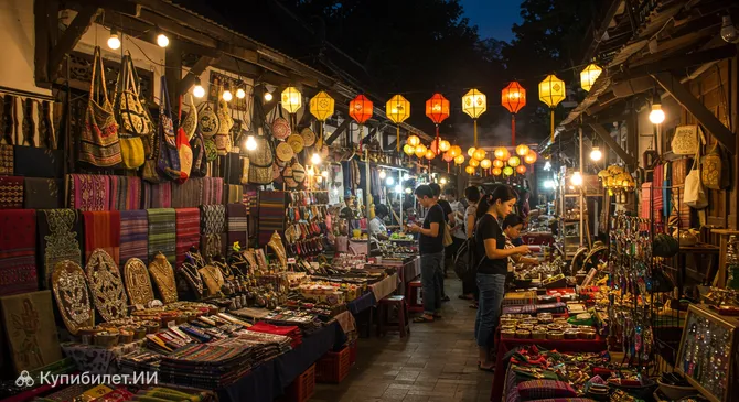 Ночной базар Чианграя