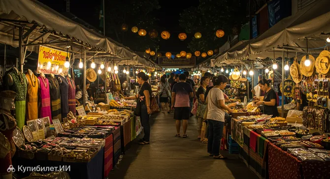 Ночной рынок Хуахина