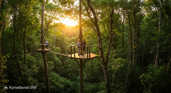 Три-Бридж Зиплайн