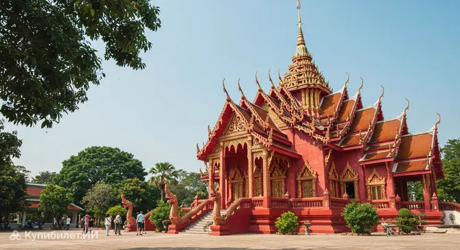 Ват Ратчатхаммарам (Красный храм)