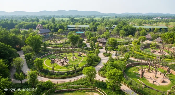 Открытый зоопарк Талад