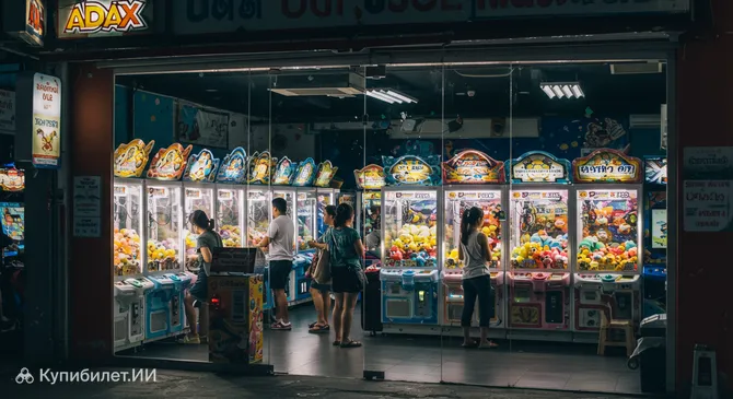 Аркада кран-машин Addax