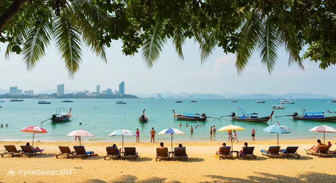 Пляж Паттайя