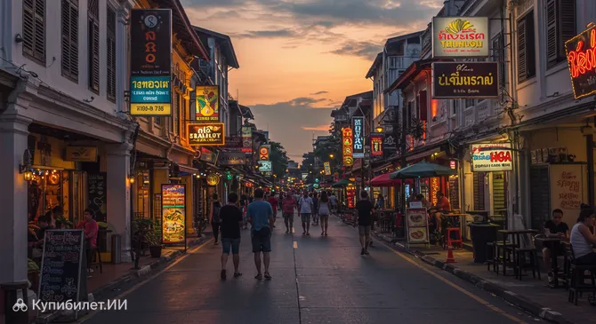 Пешеходная улица Бангла