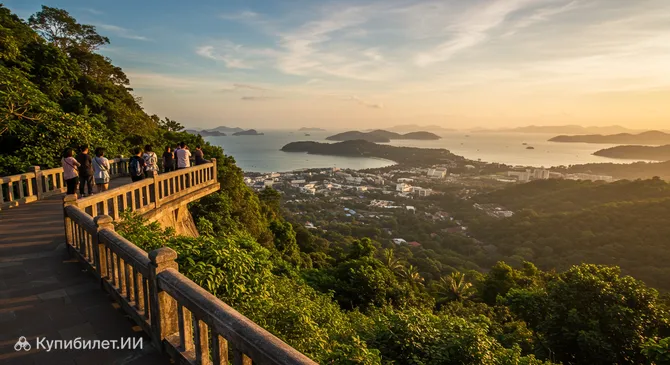 Смотровая площадка на холме обезьян