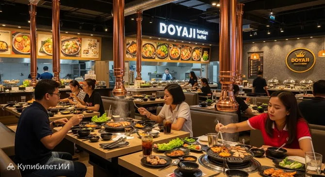 Дояджи Корейский Барбекю Буфет