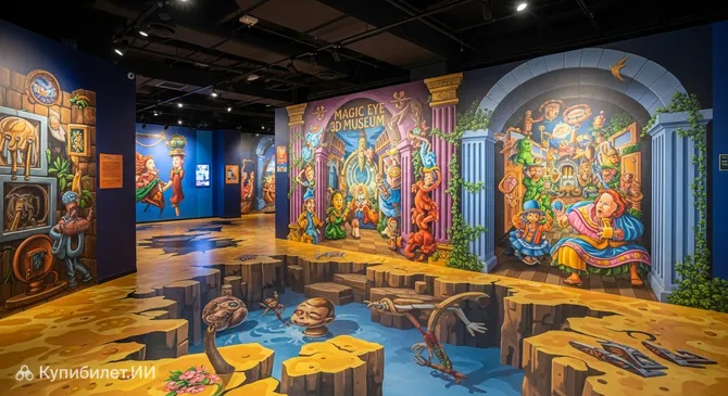 Музей 3D Иллюзий Magic Eye