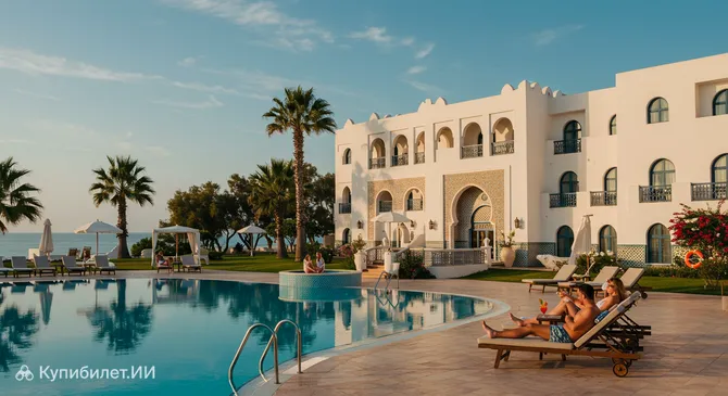 Отель La Cigale Tabarka, Талассо и Спа, Гольф