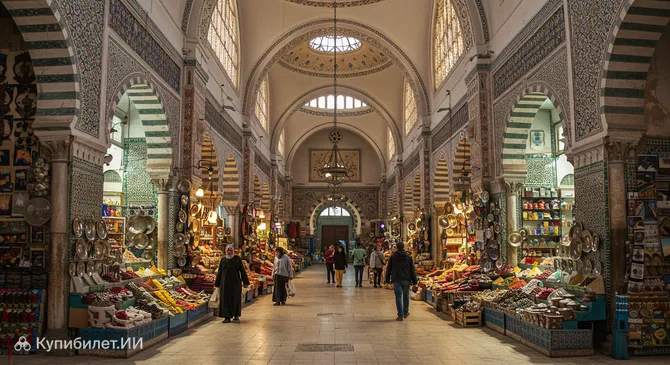 Центральный рынок Туниса