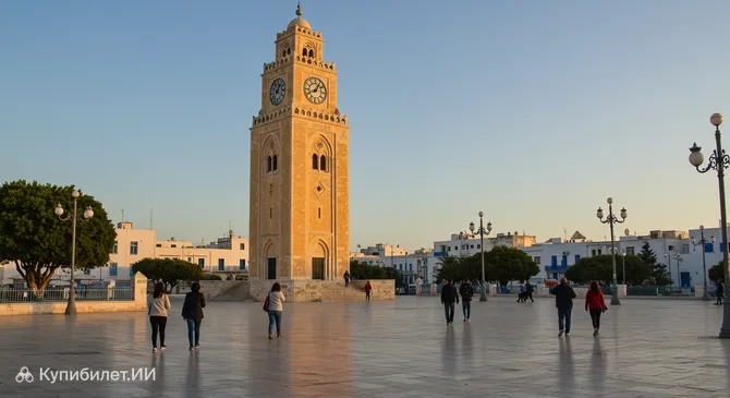 Часовая башня Туниса