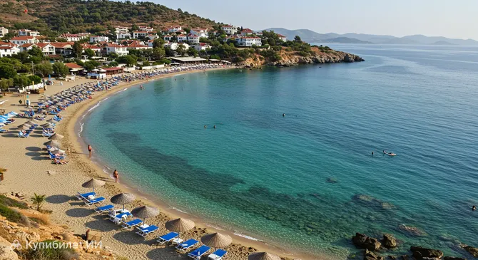 Пляж Кючюк Илыджа