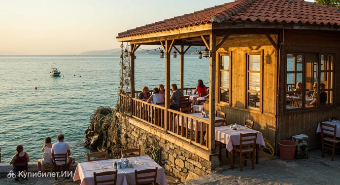 Рыбный ресторан «Закат» (У Ибрагима-амджи)