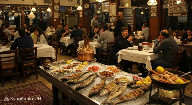 Рыбный ресторан Фикрет