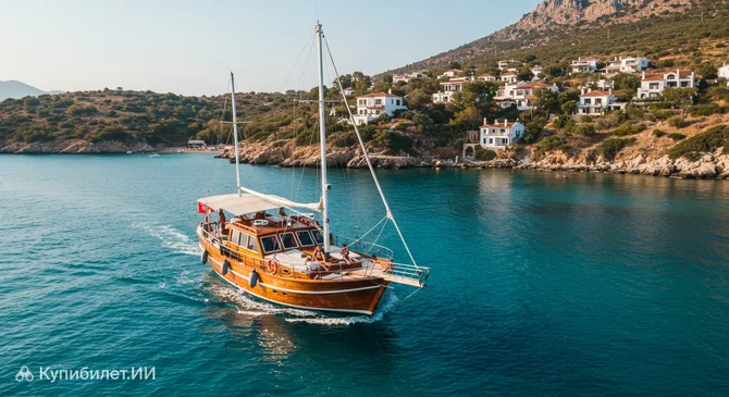 Чешме — прогулка на лодке