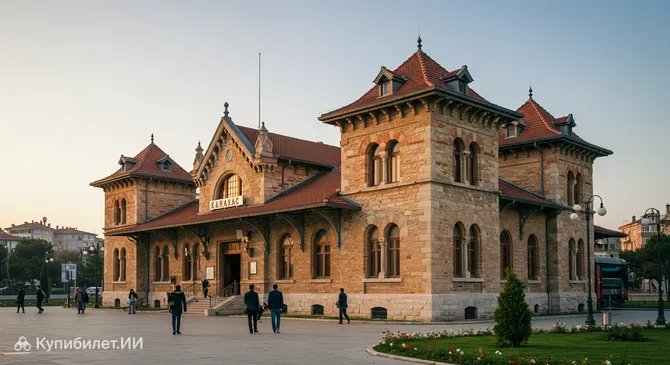 Железнодорожный вокзал Караагач