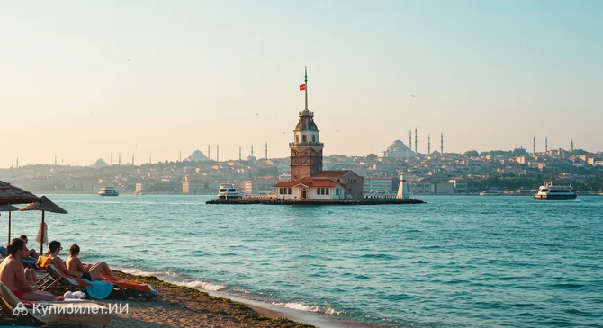 Побережье Долмабахче